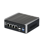 12th Gen Intel N100 2.5G Soft Router 4x i226-V LAN 1*COM RJ45 Fanless Mini PC 12th Gen Intel N100 2.5G Soft Router 4x i226-V LAN 1*COM RJ45 Fanless Mini PC